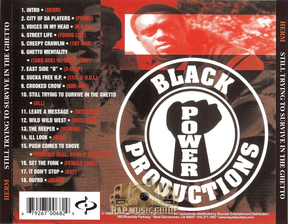 Herm - Still Trying To Survive In The Ghetto: Re-Release. CD